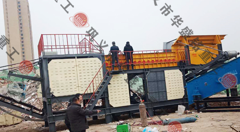 为什么处理建筑拆迁废料要选择移动制砂机？相比固定设备有什么优势？