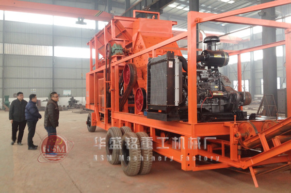 移动制砂机 移动制砂机