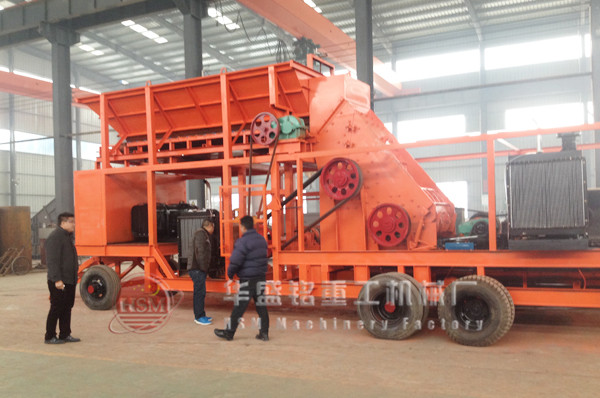 移动双级制砂机 移动双级制砂机