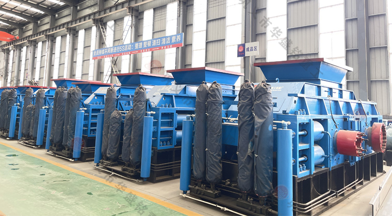 电石破碎机实拍